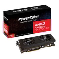 PowerColor AMD Radeon RX 7700 XT 12GB Graphics Card
