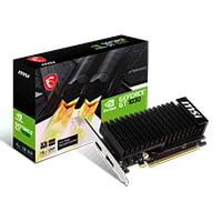 MSI NVIDIA GeForce GT 1030 4GHD4 LP OC 4GB Passive PCIe Graphics Card