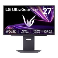 LG 27" UltraGear 27GX790A-B QHD 480Hz FreeSync Premium Pro OLED Gaming Monitor
