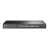 Open Box TP-LINK TL-SG3428 JetStream 24-Port L2 Managed Rackmount Switch with 4x SFP Slots