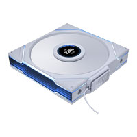 Lian Li UNI FAN TL LCD Wireless 140mm ARGB PWM Fan White