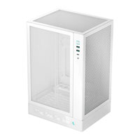 Refurbished DeepCool CH170 Digital White SFF MiniITX PC Gaming Case
