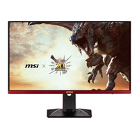 Open Box MSI MAG 274QRF QD E2 Adaptive Sync HDR IPS Monitor Monster Hunter 20th Anniversary Edition