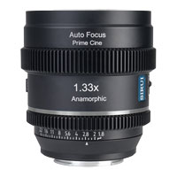 Sirui 20mm Autofocus T1.8 1.33x Anamorphic Lens, Blue Flare (X Mount)
