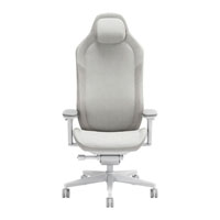 Open Box Fractal Refine Adjustable Gaming Chair Fabric Light