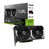 ASUS NVIDIA GeForce RTX 5060 Ti DUAL 16GB Blackwell Graphics Card