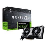 MSI NVIDIA GeForce RTX 5060 Ti 16GB VENTUS 2X OC PLUS Blackwell Graphics Card