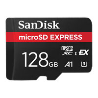 SanDisk 128GB MicroSD Express Memory Card