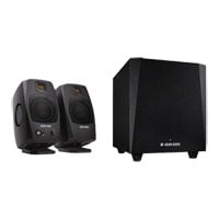 ADAM Audio D3V Desktop Monitor System - Black+ Adam Audio TS10s Sub