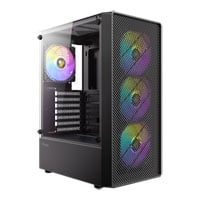 Antec AX26 RGB Elite Black Tempered Glass Mid-Tower ATX Case