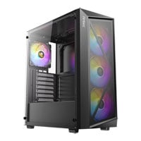 Antec AX67 ARGB Black Tempered Glass Mid-Tower ATX Case