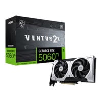MSI NVIDIA GeForce RTX 5060 Ti 8GB VENTUS 2X OC PLUS Blackwell Graphics Card