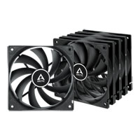 Arctic F12 PWM 120mm Fans Black (5 Pack)
