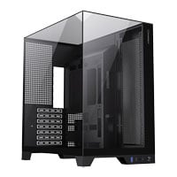 GameMax Infinity Plus Black ATX Dual Chamber Mid Tower PC Gaming Case