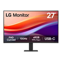 LG 27" 27U421A-B FHD 100Hz Curved Business Monitor