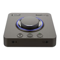 CREATIVE Sound Blaster X4 Hi-res External USB DAC and Headphone Amp Sound Card