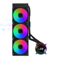 Lian Li Hydroshift II LCD-C 360CL Black All-in-One CPU Cooler with LCD and UNI FAN CL