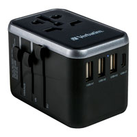 Verbatim UTA-04 USB-C / USB-A Universal Travel Adapter