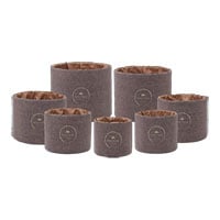 Meinl Sonic Energy CSBPSSET2 Crystal Singing Bowl Sleeve Set, Brown