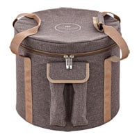 Meinl Sonic Energy 12" Crystal Singing Bowl Bag, for 11" & 12" Bowls, Brown