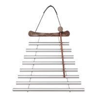 Meinl Sonic Energy Meditation Flow Chime, 24" / 60 cm, 432 Hz, 8 Notes, C# Minor, Silver