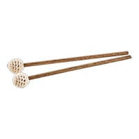 Meinl Sonic Energy Mallet Pair with Cover for Octave Steel Tongue Drums, Beige