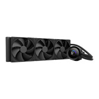 NZXT 360mm Kraken Plus Intel/AMD CPU Liquid Cooler with 1.54" LCD Black