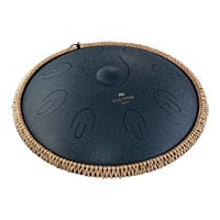 Meinl Sonic Energy Octave Steel Tongue Drum, Navy Blue, D Amara