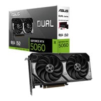 ASUS NVIDIA GeForce RTX 5060 DUAL 8GB Blackwell Graphics Card