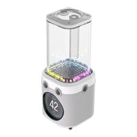 CORSAIR iCUE LINK XD6 RGB ELITE LCD Pump Reservoir Unit - White