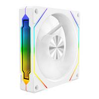 CiT Eclipse 120mm Two-Sided Infinity ARGB White PWM Fan