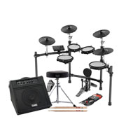 NUX DM-310 Electronic Drum Kit, Drum Amplifier, Sticks and Stool