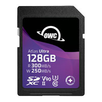 OWC Atlas Ultra SDXC UHS-II V90 Media Card 128GB