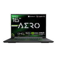 Gigabyte AERO X16 16" WQXGA Ryzen AI 9 RTX 5760 Gaming Laptop