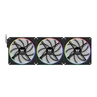 Thermaltake TS 140 EX RGB Airflow / Static Pressure 140mm PWM Black Triple Fan Pack