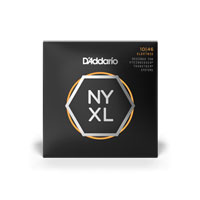 D'Addario NYXLS1046 Electric Guitar Strings, Regular Light, Double Ball End, 10-46
