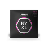 D'Addario NYXLS0942 Electric Guitar Strings, Super Light, Double Ball End, 09-42
