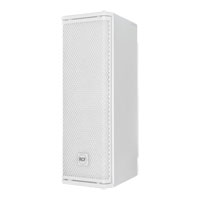 RCF NXL 14-A Compact Active Point Source Speaker (White)
