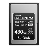 Sandisk 480GB PRO-CINEMA CFexpress Type A