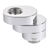 Thermaltake Pacific F-Pro CL-W437-CU00SL-A G1/4" Chrome Rotary Offset