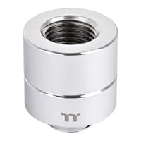 Thermaltake Pacific F-Pro CL-W440-CU00SL-A Female to Male 20mm G1/4" Chrome Extender