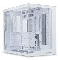 Lian Li O11 Dynamic Mini V2 White Dual Chamber Compact Mid Tower PC Gaming Case