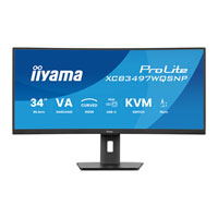 iiyama ProLite XCB3497WQSNP-B1 34" UWQHD 120Hz VA USB-C Dock Monitor