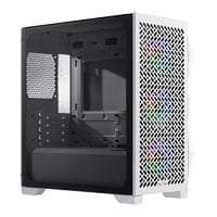 Cooler Master Elite 302 White ARGB Compact Mid Tower TG PC Case