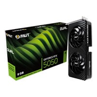 Palit NVIDIA GeForce RTX 5050 DUAL 8GB Blackwell Graphics Card