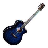 (B-Grade) Faith - FVBLM - Blue Moon Venus Cut/Electro Guitar with Hardcase