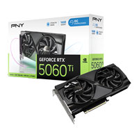PNY NVIDIA GeForce RTX 5060 Ti 8GB OC DUAL Fan Blackwell Graphics Card