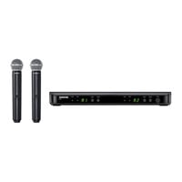 (Open Box) Shure BLX Dual System w/SM58 Microphone