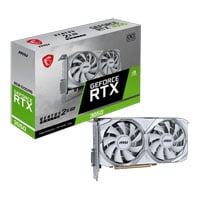 MSI NVIDIA GeForce RTX 3050 8GB VENTUS 2X XS WHITE OC Ampere Graphics Card