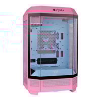 Open Box Thermaltake The Tower 300 Bubble Pink Micro Tower Tempered Glass PC Gaming Case